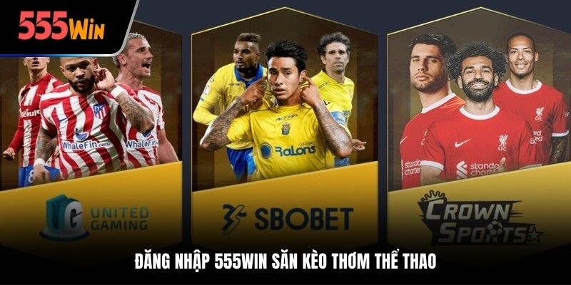 Đăng nhập 555win săn kèo thơm thể thao